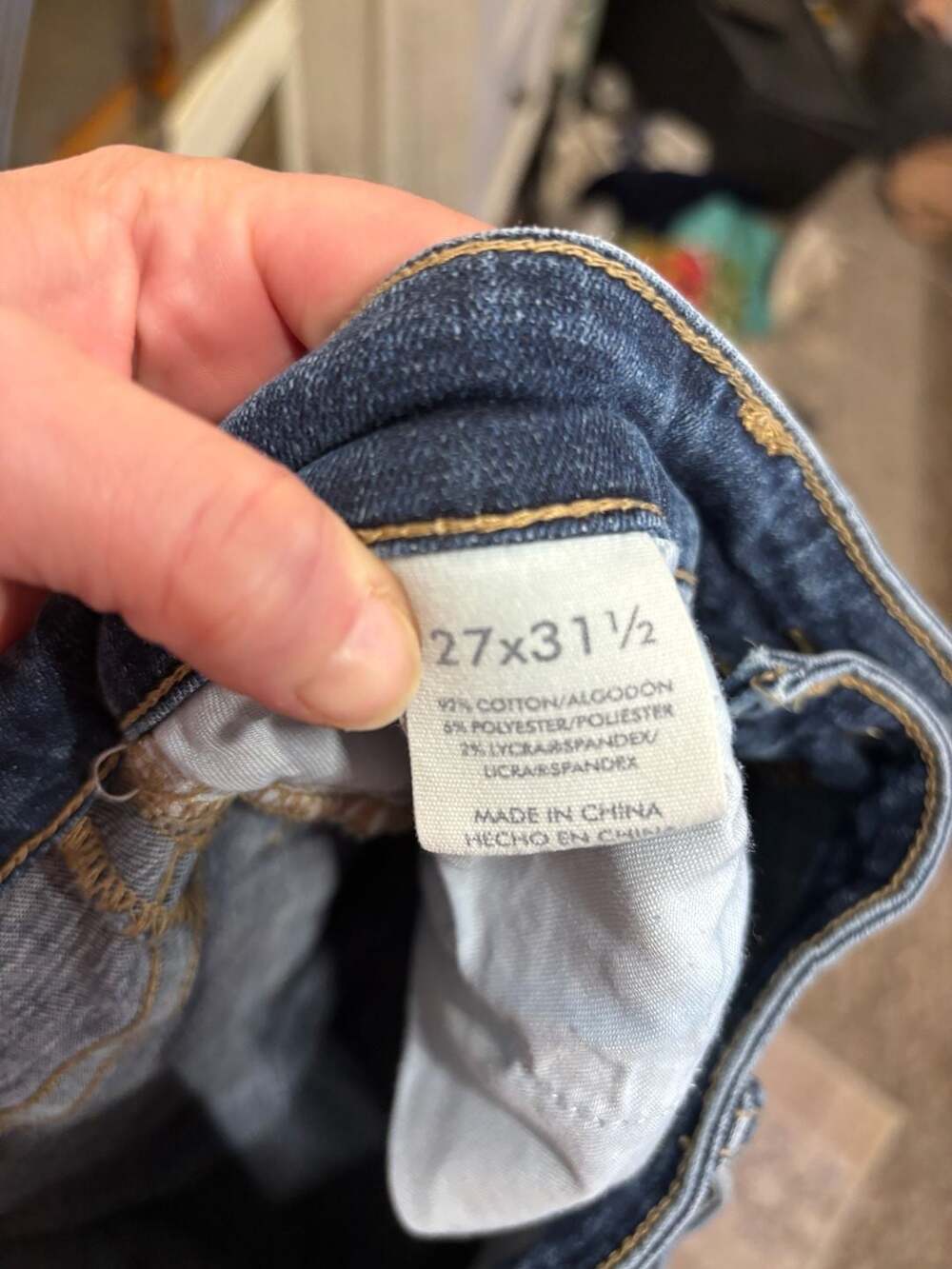 M1: BKE Payton Mid-Rise Bootcut Jeans Size 27x31.5 - Picture 5 of 5